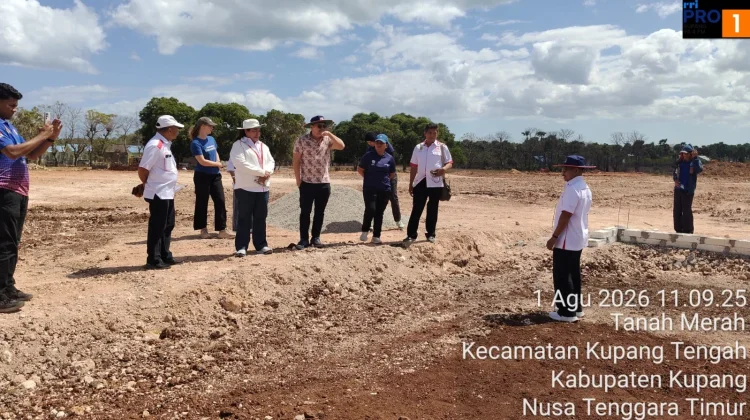Sekjen PCI Pusat Kagumi Lapangan Cricket NTT