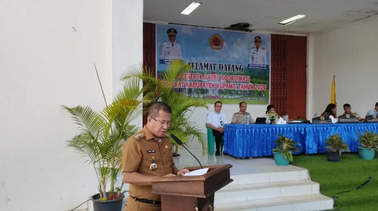 Bupati Kupang Perkuat Sinergi lewat Rapat Koordinasi Pemerintahan