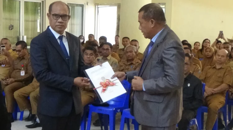 Sekda Jonas Selly Purna Tugas, Pemkab Rote Ndao Gelar Sertijab