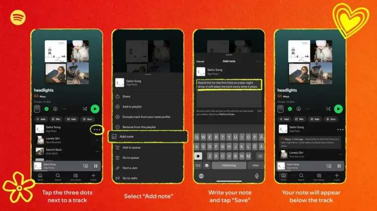 Spotify Perkenalkan Fitur Baru “User Notes”, Jurnal Musik Personal bagi Pengguna