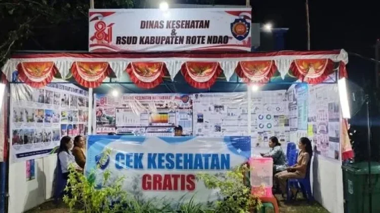 Dinas Kesehatan Rote Ndao Layani Cek Kesehatan Gratis