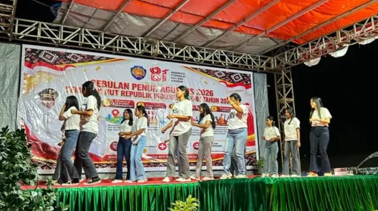 SKB Busalangga Hibur Pengunjung Expo UMKM Rote Ndao