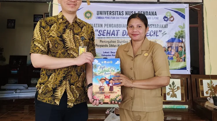 Cegah Zoonosis di Rote Ndao, Undana Terapkan Pendekatan One Health di Posyandu
