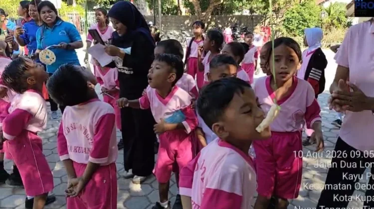 Sambut HUT Kemerdekaan, Pelajar SDI Oebufu Meriahkan dengan Beragam Lomba