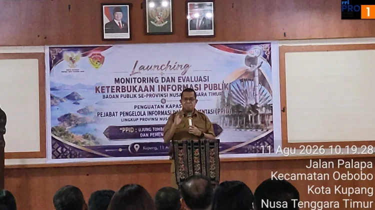 Gubernur NTT: Peran PPID Garda Terdepan Keterbukaan Informasi Publik