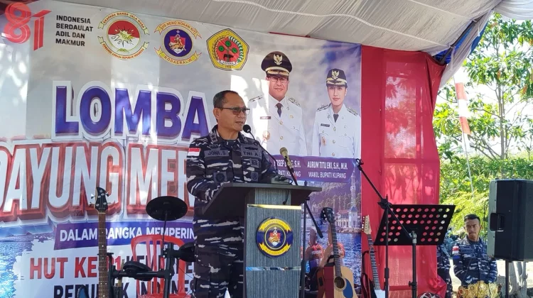 Kodaeral VII Gelar Lomba Dayung Merdeka Memperingati HUT 81 RI