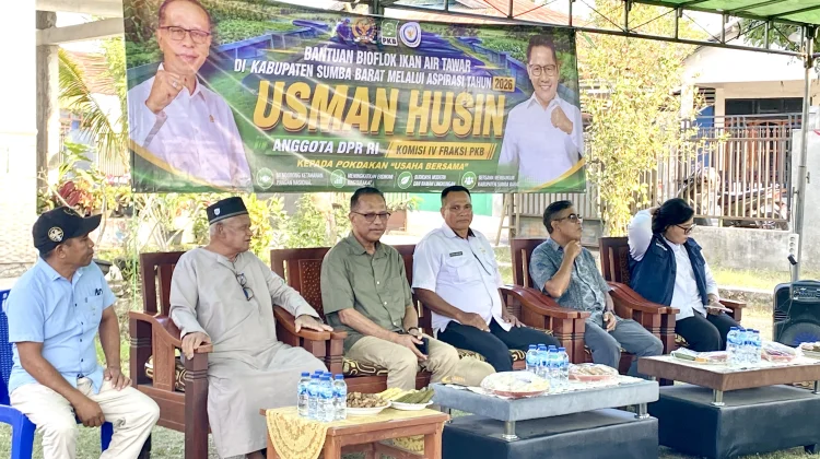 Bantuan Bioflok Dorong Budidaya Nila Sumba Barat