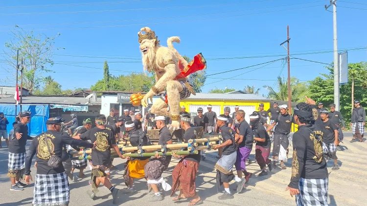 Tetap Jadi Favorit, Paguyuban Bali Hadirkan Ogoh-Ogoh Hanoman