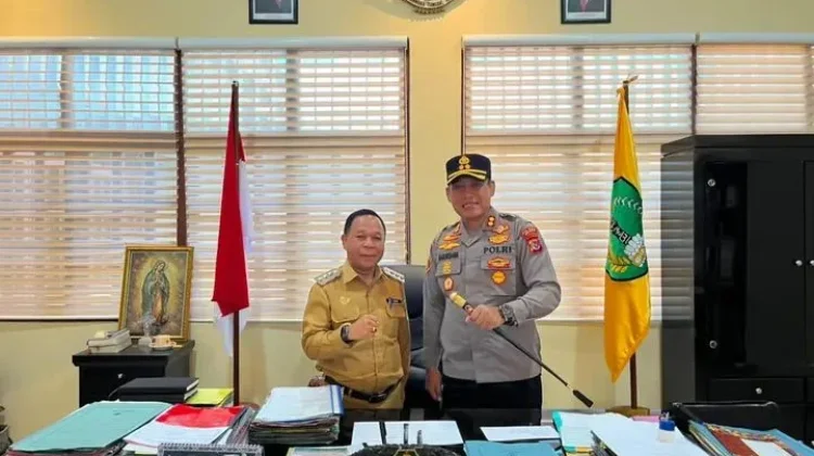Kapolres Ngada Perkuat Sinergi Dengan Pemkab Jaga Kamtibmas