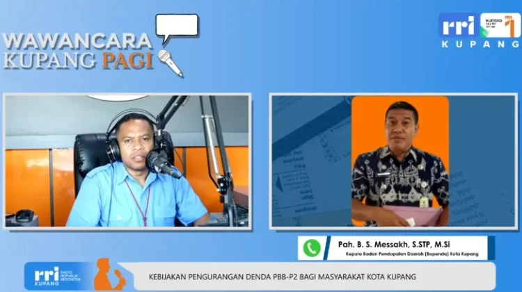 Bapenda Kota Kupang Beri Pengurangan Denda PBB-P2 hingga 75 Persen