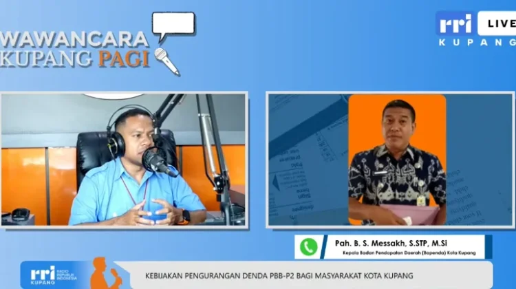 Tunggakan PBB-P2 Kota Kupang Capai Lebih dari Rp40 Miliar