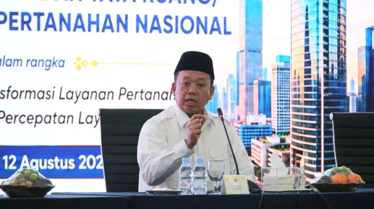 Menteri Nusron Tegaskan Transformasi Layanan Pertanahan Beri Kepastian