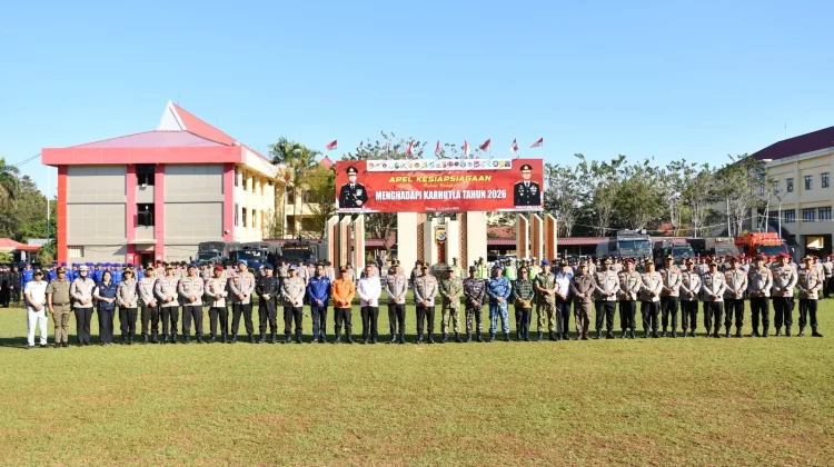 Polda NTT Gelar Apel Kesiapan Penanganan Karhutla di NTT
