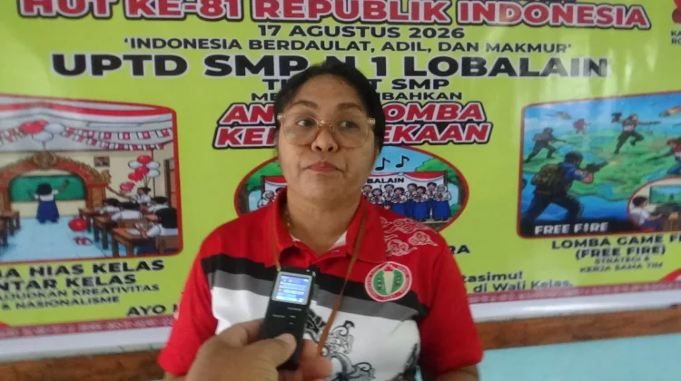 Semarak HUT RI ke-81, SMPN 1 Lobalain Kembangkan Kreativitas Siswa