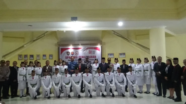 Sebanyak 21 Pelajar Rote Ndao Dikukuhkan Jadi Paskibraka 2026