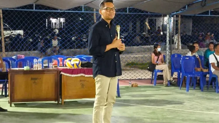 Wakil Bupati Buka Turnamen Voli Antar Pelajar Sumba Timur
