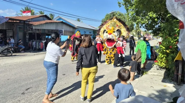 K2S Rote Ndao Meriahkan Karnaval dengan Reog Ponorogo