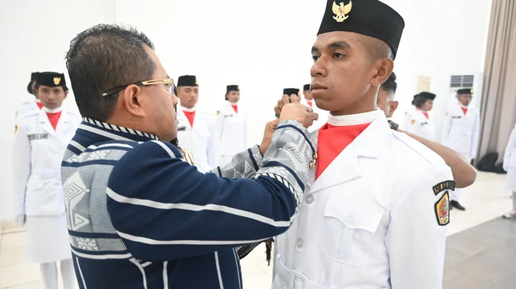 Bupati Kupang Kukuhkan Paskibraka 2026