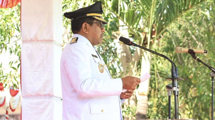 Bupati Umbu Lili Pimpin Detik-Detik Proklamasi RI ke-81
