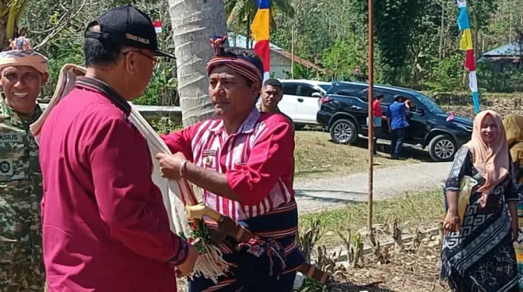 Peluncuran Titik Air Bersih di Kadongana, Desa Kodaka Waikabubak