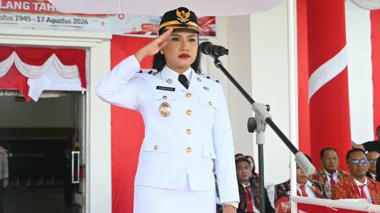 Wakil Bupati Kupang Pimpin Upacara Penurunan Bendera