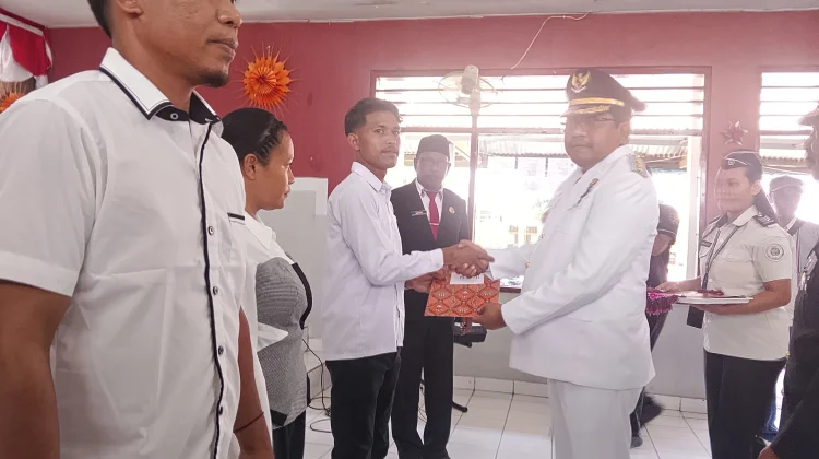 Sebanyak 204 Warga Binaan Lapas Waingapu Terima Remisi HUT RI