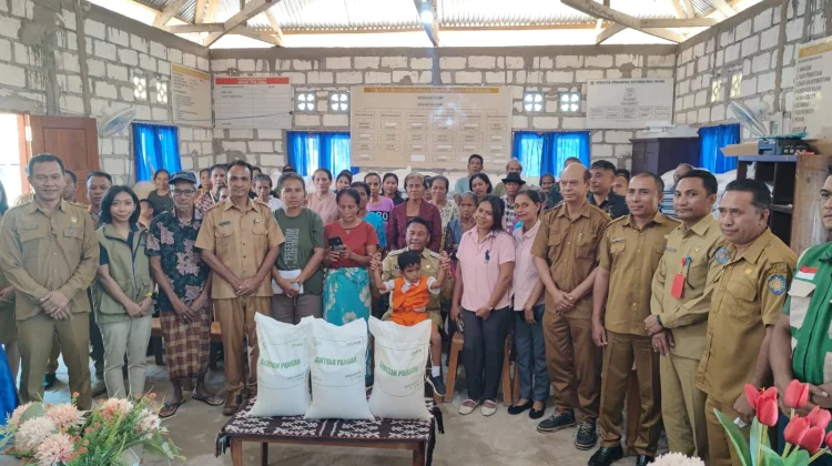 Bupati Rote Ndao Minta Penyaluran Bantuan Beras Tepat Sasaran