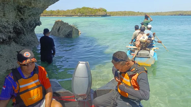 Tim SAR Cari Pria Hilang saat Ambil Rumput Laut
