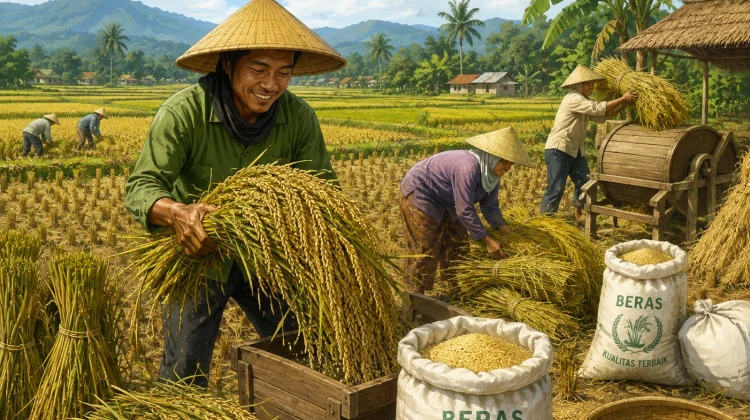 Bukan Sekadar Nasi, Ada Perjalanan Panjang Sebutir Beras