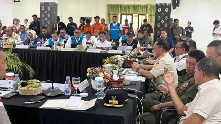 Pemerintah Pusat dan NTT Perkuat Penanganan Gempa Flores