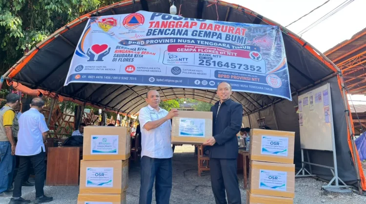 BPJS Kesehatan Salurkan 70 Paket Bantuan untuk Korban Gempa Flores