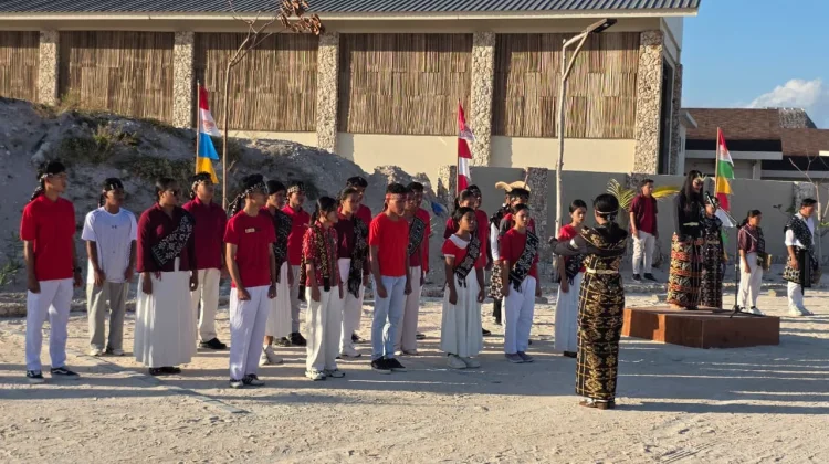 Semangat Indonesia Hadir di NIHI Rote, Murid RHA Tampilkan Budaya di Perayaan HUT RI