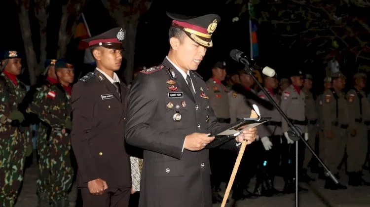 Kapolres Sumba Timur Ajak Generasi Penerus Lanjutkan Perjuangan Pahlawan