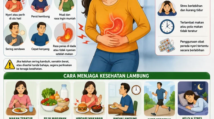Mengenal Gejala Maag dan Cara Menjaga Kesehatan Lambung
