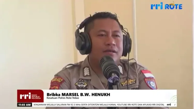 Aksi Kepedulian Sosial Personel Polres Rote Ndao