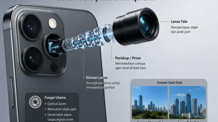 Lensa Tele: Membawa Fotografi Jarak Jauh ke Smartphone