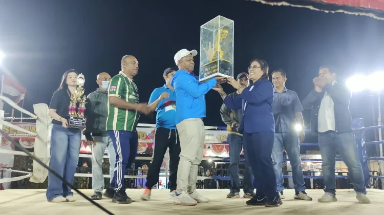 Kejuaraan Tinju Antarsasana Piala Kota Kupang 2026 Berlangsung Seru