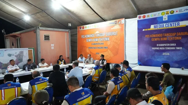 Pemerintah Percepat Penanganan Infrastruktur Terdampak Gempa Sikka