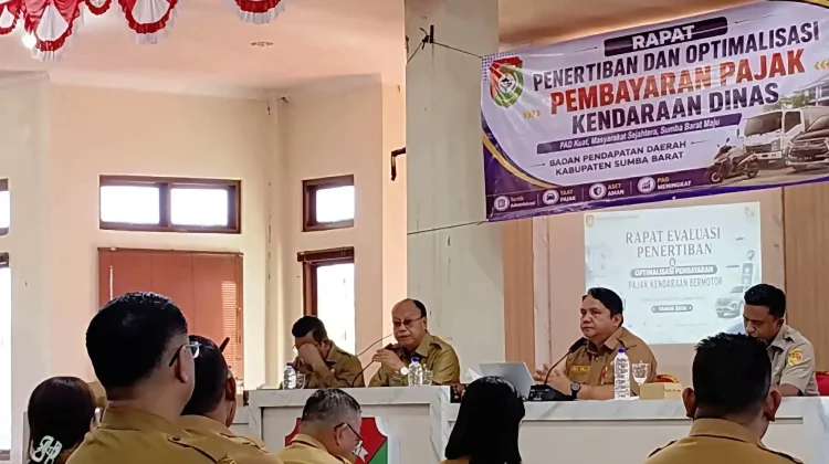 Pemkab Sumba Barat Perkuat Penertiban Pajak Kendaraan Dinas