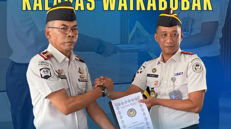 L. Soelistyoadi Serahkan Kepemimpinan Lapas Waikabubak