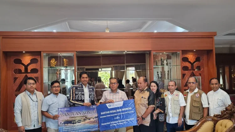 Wujudkan Kepedulian, BI Hadir Ringankan Beban Warga Terdampak Gempa Flores