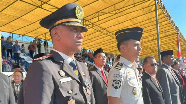 Bupati Sumba Barat Pimpin Upacara HUT Kemerdekaan