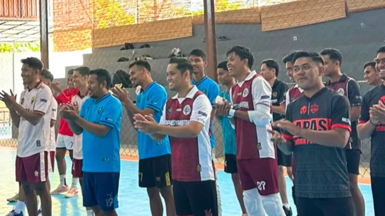 Lapas Waikabubak Gelar Trofeo Futsal Semarakkan HUT RI