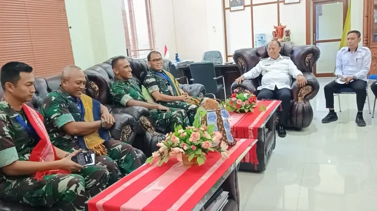 Bupati Sumba Barat Bahas Air Bersih Bersama Tim Seskoad Pangdam Udayana