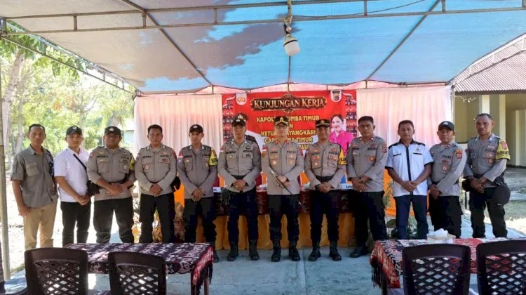 Kapolres Sumba Timur Tekankan Tiga Pesan Penting kepada Personel Polsek Umalulu