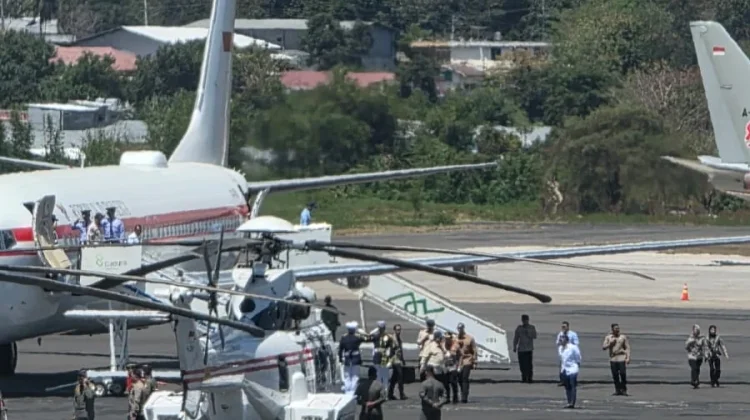 Presiden Prabowo Tinjau Warga Terdampak Gempa Flores di Nagekeo