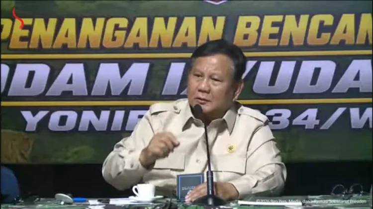 Presiden Prabowo Tiba di Nagekeo, Pastikan Penanganan Gempa Flores Optimal