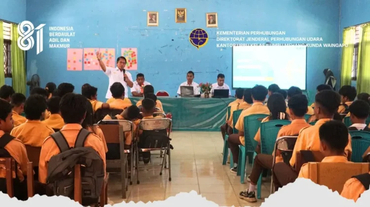 Bandara UMK Kampanyekan Keselamatan Penerbangan kepada Pelajar