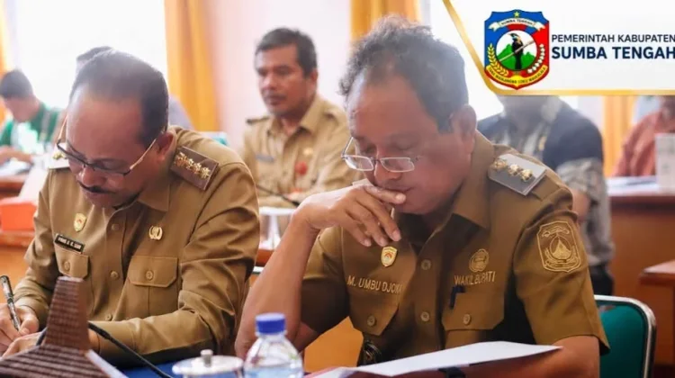 Bupati Sumba Tengah Hadiri Banggar Bahas Perubahan Anggaran