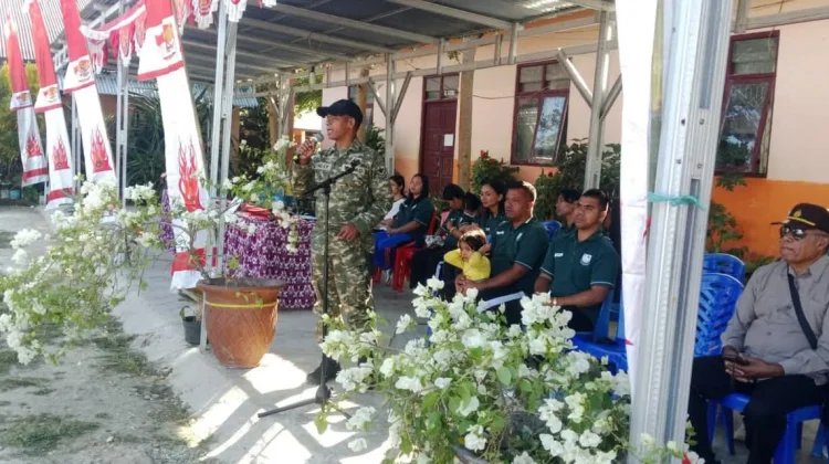 Babinsa Jadi Juri Lomba PBB Semarakan HUT RI ke-81